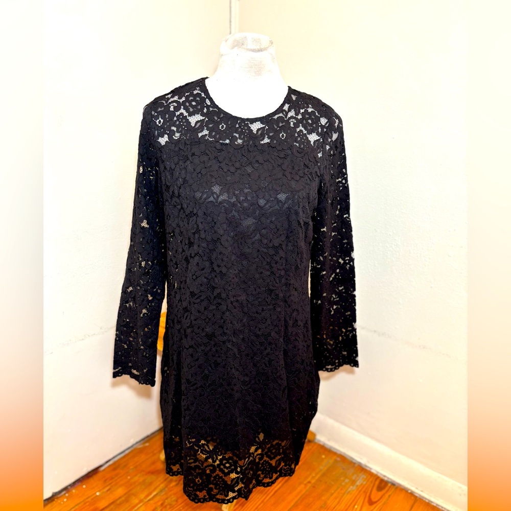 H&M Long Sleeve Lace Dress